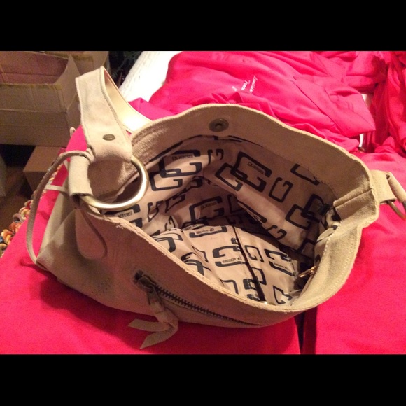 Leather hobo handbag. - Picture 4 of 4